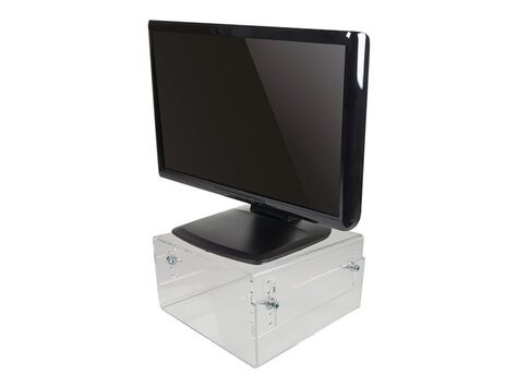 Neomounts Neomounts NSMONITOR40 stand - voor Beeldscherm - transparant