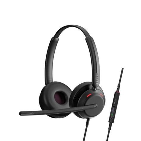 EPOS | SENNHEISER EPOS | SENNHEISER IMPACT 760T Duo headset, USB-C+A, MS Teams