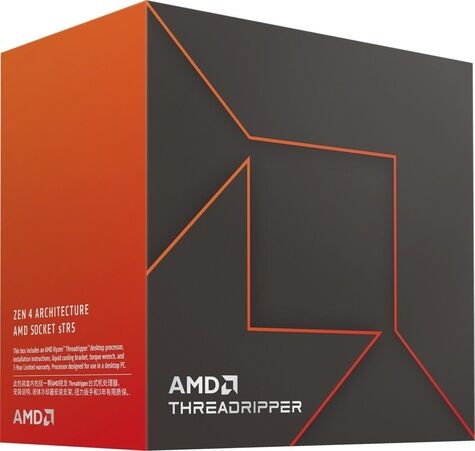 AMD Ryzen Threadripper 7970X 5.3Ghz SP6 160MB 350W WOF