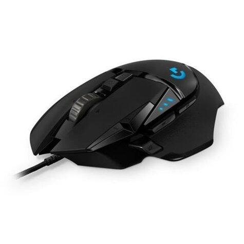 Logitech Logitech -G G502 HERO Optical USB Zwart Retail