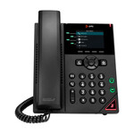 Poly Poly VVX 250 4-Line IP Phone and PoE-enabled No