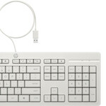 HP HP 225 Wired Mouse and Keyboard Combo Cashmere White