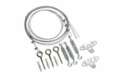 VOGELS PUA 9502 stabilisatieset - zilver