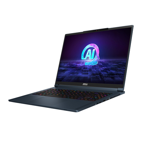 MSI Stealth 16 AI Studio A1VHG-017NL Intel Core Ultra 9 185H Laptop 40,6 cm (16") UHD+ 32 GB DDR5-SDRAM 2 TB SSD NVIDIA GeForce RTX 4080 Wi-Fi 7