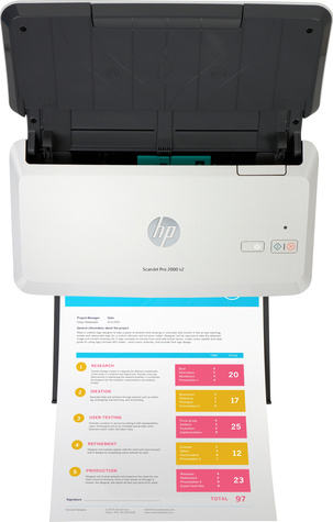 HP document scanner Scanjet Pro 2000 s2 - DIN A4