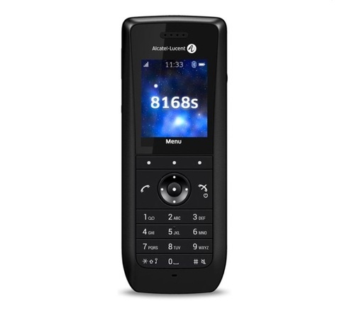 Alcatel-Lucent Alcatel-Lucent 8168s WLAN Handset includes set, battery, belt clip, regulatory sheet