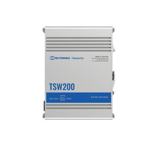 Teltonika Teltonika 8+2P Teltonika TSW200 Industrial GSwitch 8x PoE+ (240W) 2x SFP