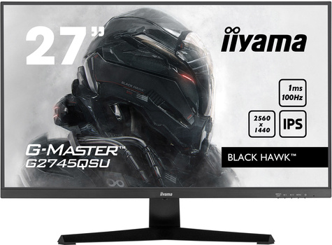 Iiyama G-MASTER Black Hawk G2745QSU-B1 - LED-monitor - QHD - 27"