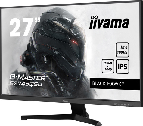 Iiyama G-MASTER Black Hawk G2745QSU-B1 - LED-monitor - QHD - 27"