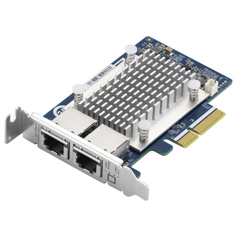 QNAP QXG-5G2T-111C Netwerkadapter PCIe 5GBE