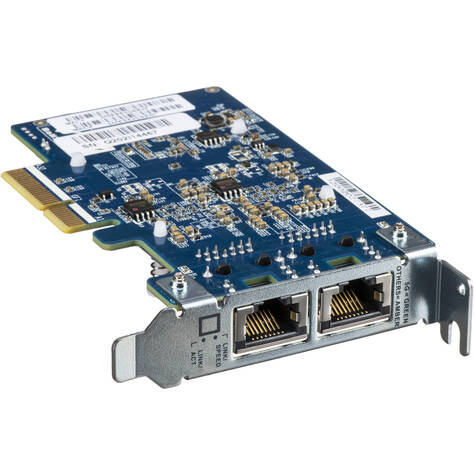 QNAP QXG-5G2T-111C Netwerkadapter PCIe 5GBE