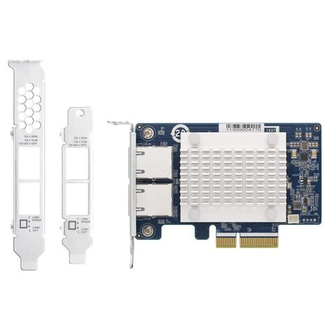 QNAP QXG-5G2T-111C Netwerkadapter PCIe 5GBE