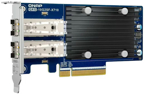 QNAP QXG-10G2SF-X710 Netwerkadapter PCIe 10GBE SFP+