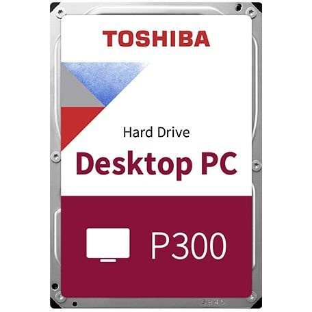 Toshiba 8.9cm (3.5")  6TB SATA3 Desktop P300 Red    5400 intern bulk