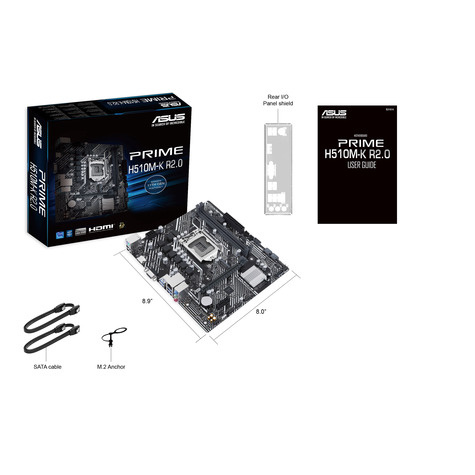 Asus Asus PRIME H510M-K R2.0 - Micro ATX - Socket Intel 1200 - Intel H470