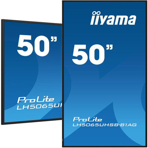 Iiyama ProLite LH5075UHS-B1AG - 50" lcd-scherm - 4K