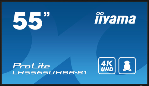 Iiyama Iiyama ProLite LH5565UHSB-B1 - 55" lcd-scherm - 4K