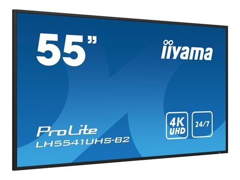 Iiyama ProLite LH5541UHS-B2 55" Flatscreen - 4K