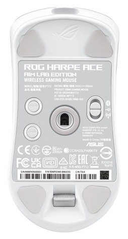 Asus Muis ROG Harpe Ace Aim Lab Edition white Gaming Muis