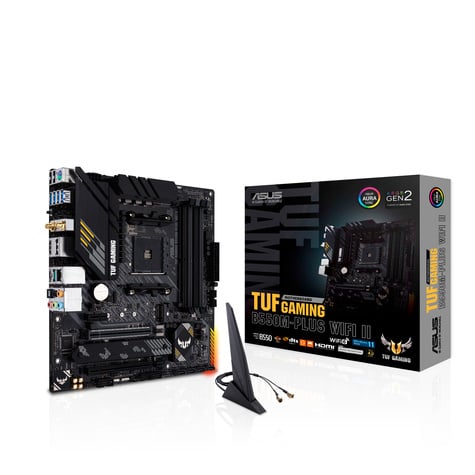 Asus TUF GAMING B550M-PLUS (WI-FI II)  (AMD,AM4,DDR4,ATX)