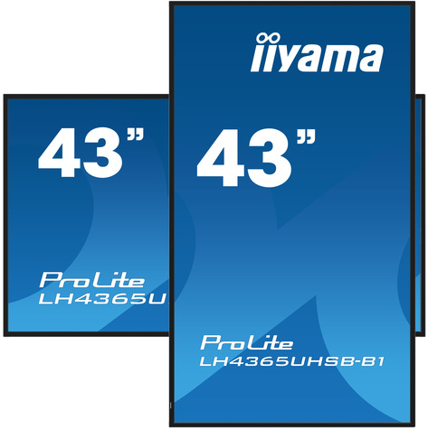 Iiyama ProLite LH4365UHSB-B1 43" lcd-scherm - 4K
