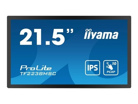 Iiyama ProLite TF2238MSC-B1 - LED-monitor - Full HD (1080p) - 21.5"