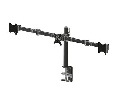 Iiyama DS1003C-B1 stand - instelbare arm - voor 3 monitoren - zwart