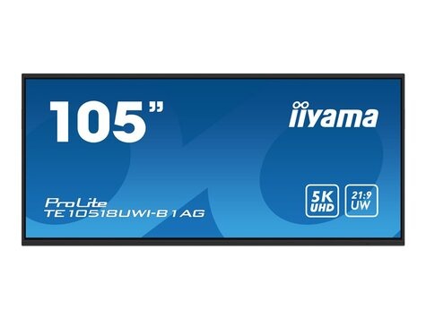 Iiyama ProLite TE10518UWI-B1AG 105" lcd-scherm - 5K - voor digitale borden / interactieve communicatie