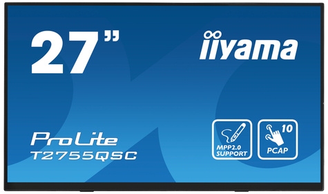 Iiyama ProLite T2755QSC-B1 - LED-monitor - 27" touchscreen
