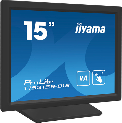 Iiyama ProLite T1531SR-B1S - LED-monitor - 15"
