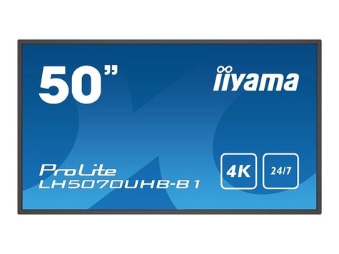 Iiyama Iiyama ProLite LH5070UHB-B1 50" LCD-beeldscherm - flatscreen - 4K