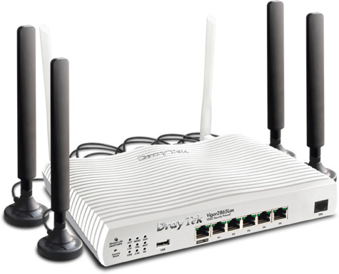 DrayTek DrayTek Vigor 2865L 5G modem met Dual SIM card slot