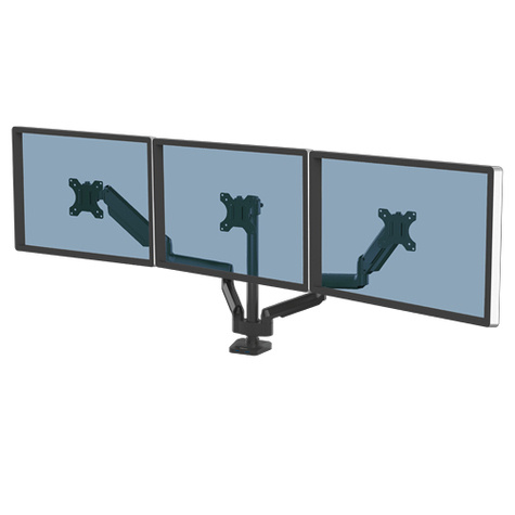 Fellowes PLATINUM SERIES TRIPLE MONITOR ARM BLACK