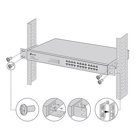 TP-Link Rack mounting kit - 13"