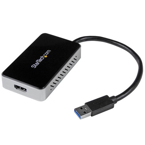 STARTECH USB 3.0-naar-HDMI externe videokaart Multi Monitor-adapter met 1-poorts USB-hub - 1920x1200 / 1080p