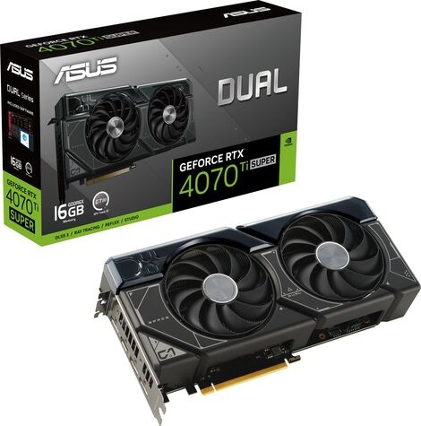 Asus Asus DUAL-RTX4070TIS-16G-GAMING 16GB GDDR6X