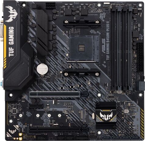 Asus TUF B450M-PLUS GAMING II       (AMD,AM4,DDR4,mATX)