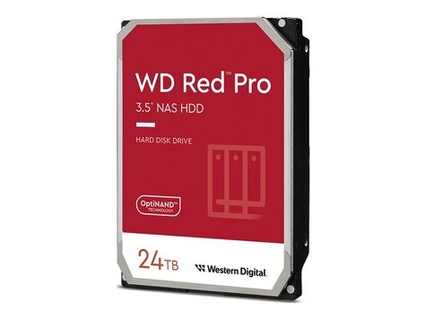 Western Digital Western Digital WD Red Pro    8.9cm (3.5") 24TB SATA3 7200  512MB WD240KFGX