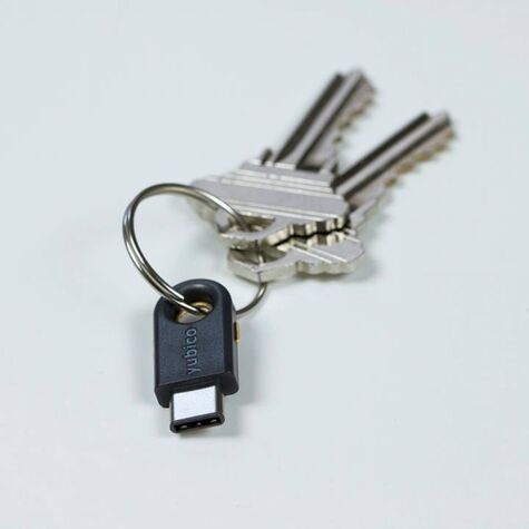 YUBICO YubiKey 5C - USB Beveiligingssleutel