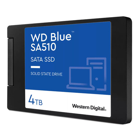 Western Digital WD Blue SA510 WDS400T3B0A - SSD - 4 TB - SATA 6Gb/s