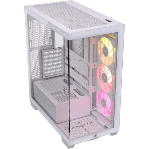 Corsair Midi iCUE 3500X RGB (Tempered Glass) White