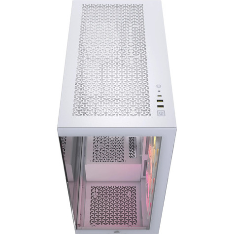 Corsair Midi iCUE 3500X RGB (Tempered Glass) White