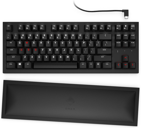 HP Omen by HP Spacer Gaming Keyboard TKL QWERTZ