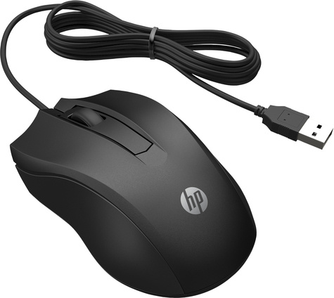 HP 100 Wired USB Mouse