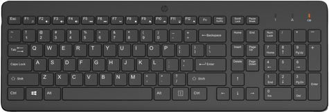 HP HP 225 Wireless Keyboard - QWERTY -[US-INT]