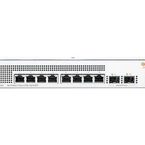 HPE Aruba HPE Aruba Instant On 1930 8G Class4 PoE 2SFP 124W Switch - 10 poorten - Beheerd - rack-uitvoering