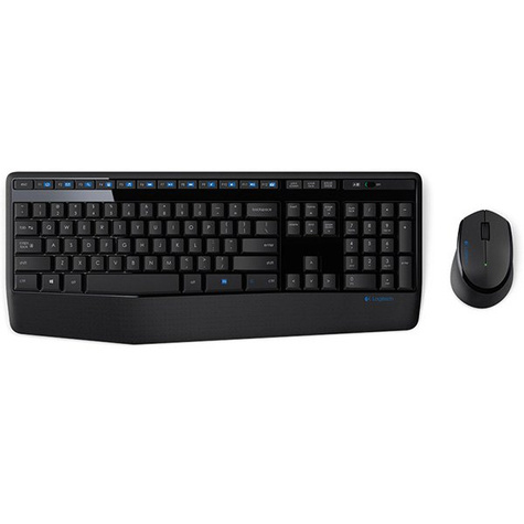 Logitech DT MK345 Zwart draadloos Retail QWERTY