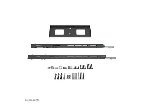Neomounts WL30-750BL18P Heavy duty muurbeugel 50-98" - vlak - vergrendelbaar - portrait - snelle installatie