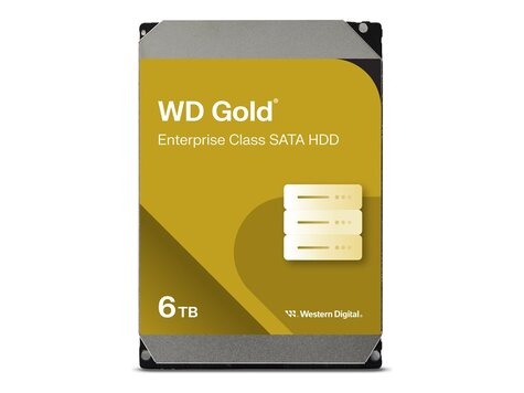 Western Digital WD Gold WD6004FRYZ - Vaste schijf - Enterprise - 6 TB