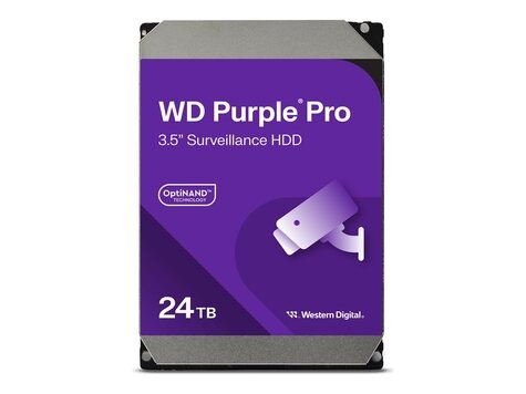 Western Digital Western Digital WD Purple Pro 8.9cm (3.5") 24TB SATA3 7200 512MB WD240PURP